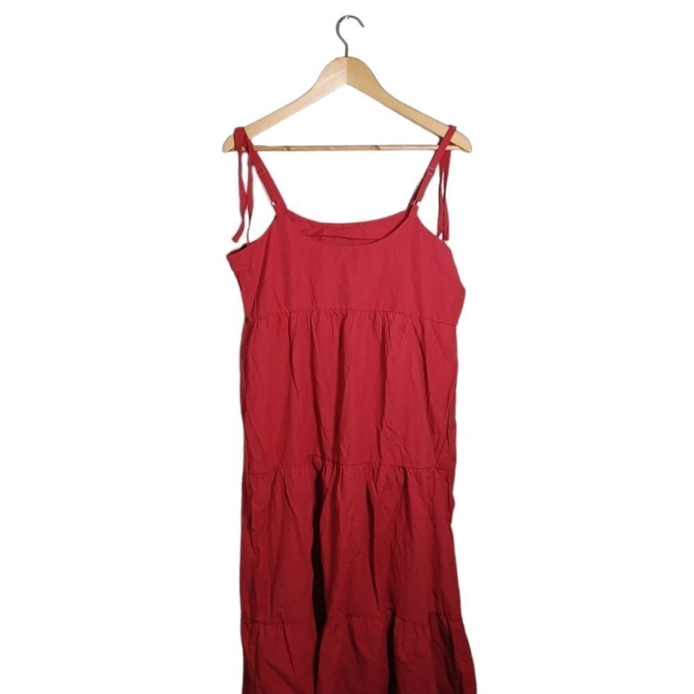 Pink maxi summer dress